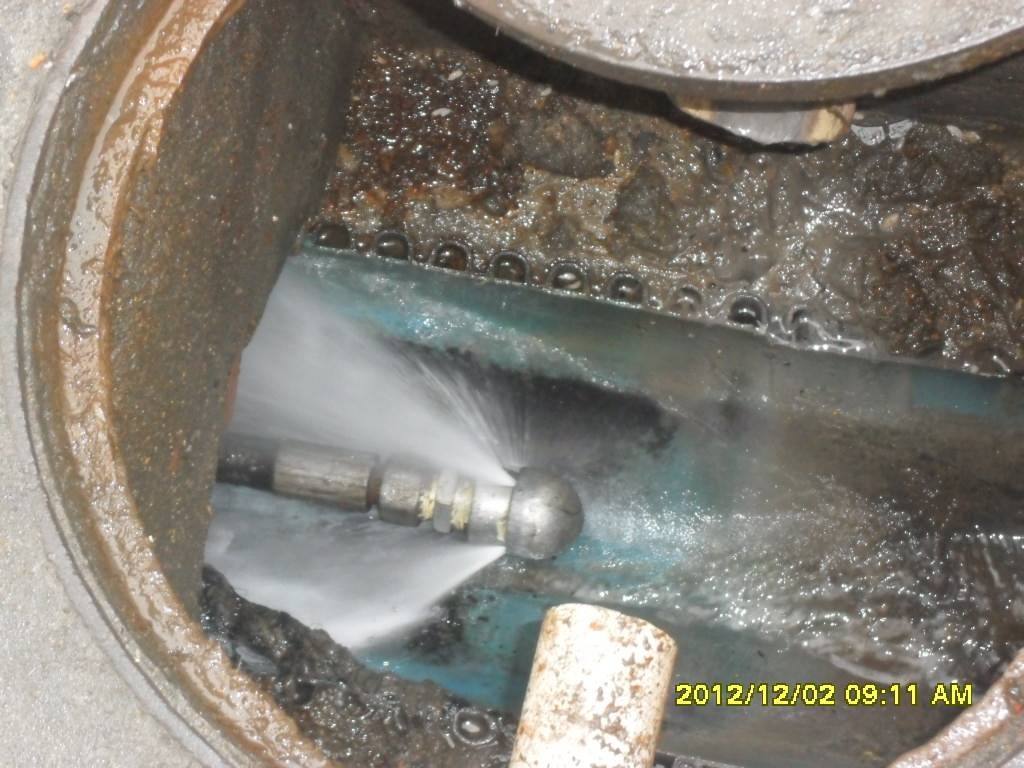 封开污水管道高压清洗